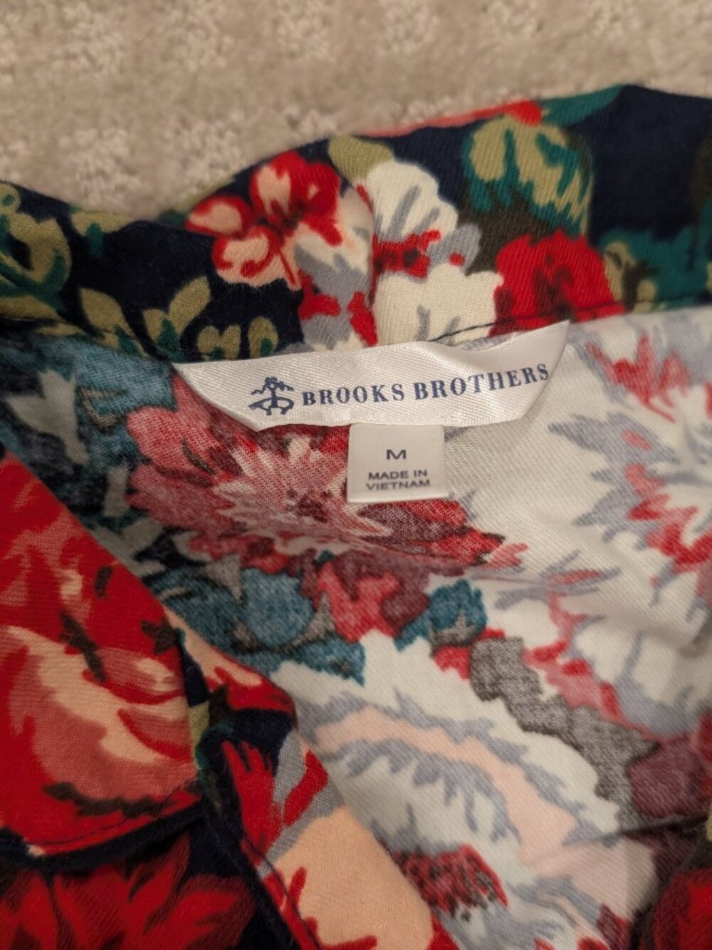 Brooks Brothers 2-pc Floral Pajama Set - Women's sz M - Picture 4 of 6